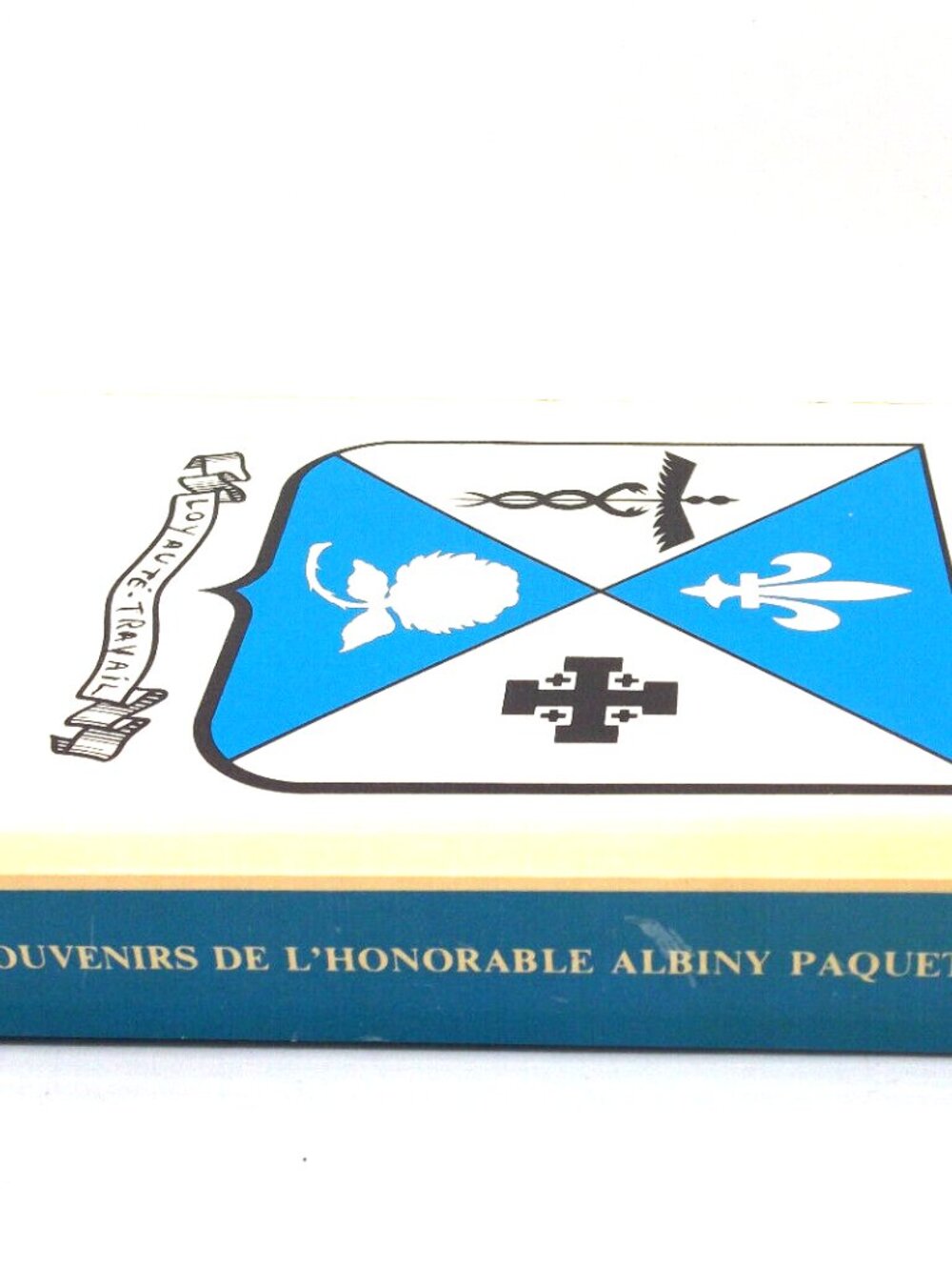Livre Souvenirs De L'honorable Albany Paquette French - Picture 2 of 4